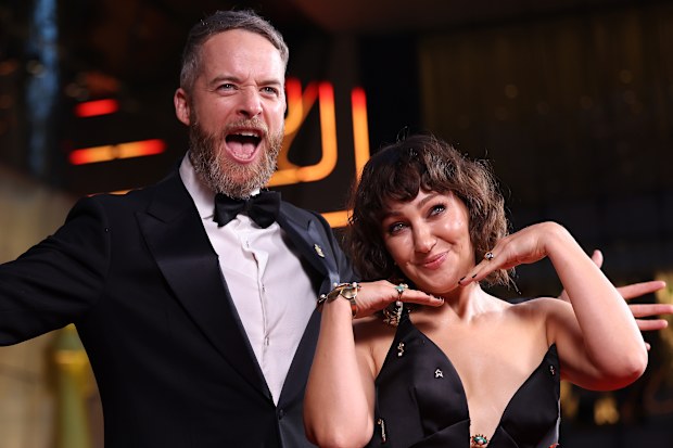 Hamish Blake and Zoe Foster Blake attends the 64th TV WEEK Logie Awards at The Star on August 18, 2024 in Sydney, Australia.