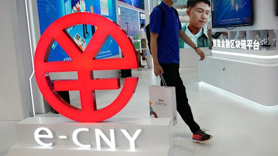 China is rolling out its digital yuan at the Beijing Olympic Games.