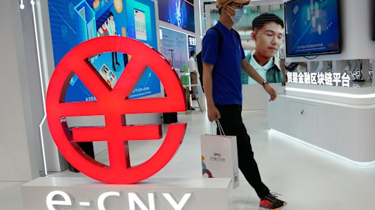 The e-yuan, being used at the Beijing Olympics, is a sign of the effort by central banks to create their own digital currencies.