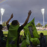 Child taken to hospital after being hit by six in Big Bash at Manuka