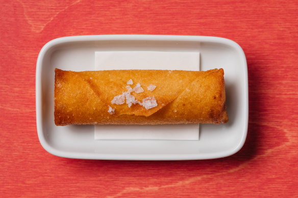 Filet-o-fish spring roll at the forthcoming JAM bar to be opened by the Merivale group.