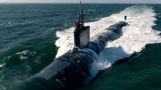 The Virginia-class nuclear-powered submarine is one of the options under consideration by Australia.