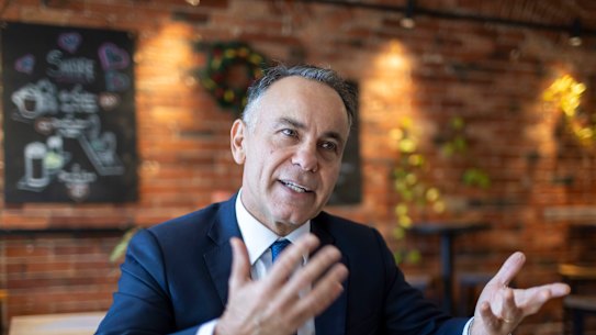 Former opposition leader John Pesutto is fighting to remain in parliament.