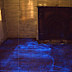 Luminol, a chemical that highlights areas of possible blood staining, was used throughout the house.