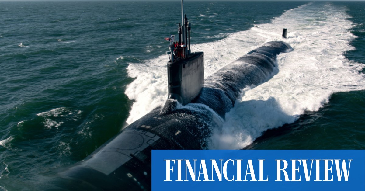 Członkowie AUKUS toną w chińskich skargach na atomowe okręty podwodne