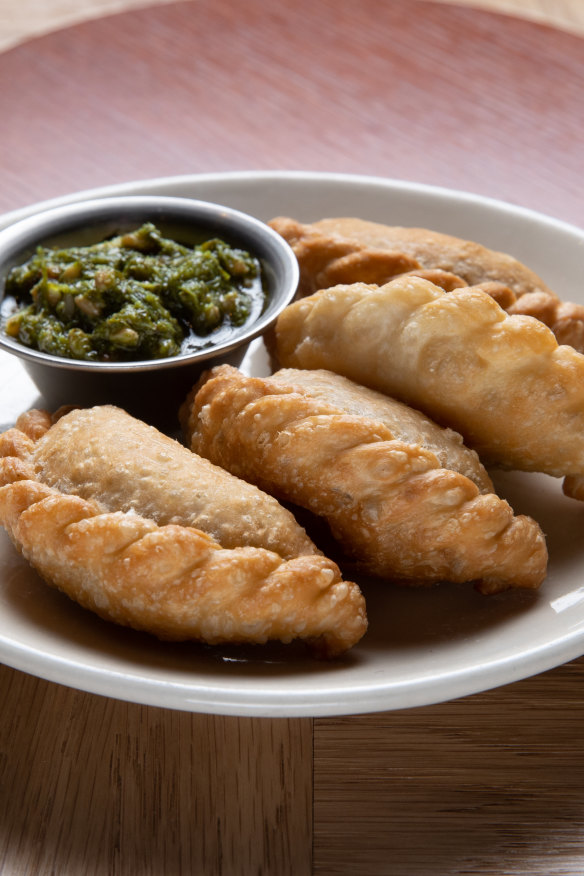 Morena’s beef empanadas.