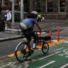 ‘Unparalleled’: Sydney’s most popular pop-up bike path overtakes city’s busiest