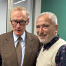 Former premier Bob Carr and Dr Jamal Rifi join forces for minister Tony Burke