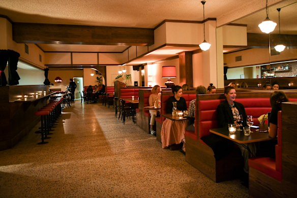 The former Bar Romantica site will become Daphne, and the terrazzo flooring is staying.