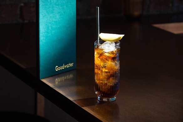 Cocktails at Goodwater can be served tall, straight up or non-alcoholic.