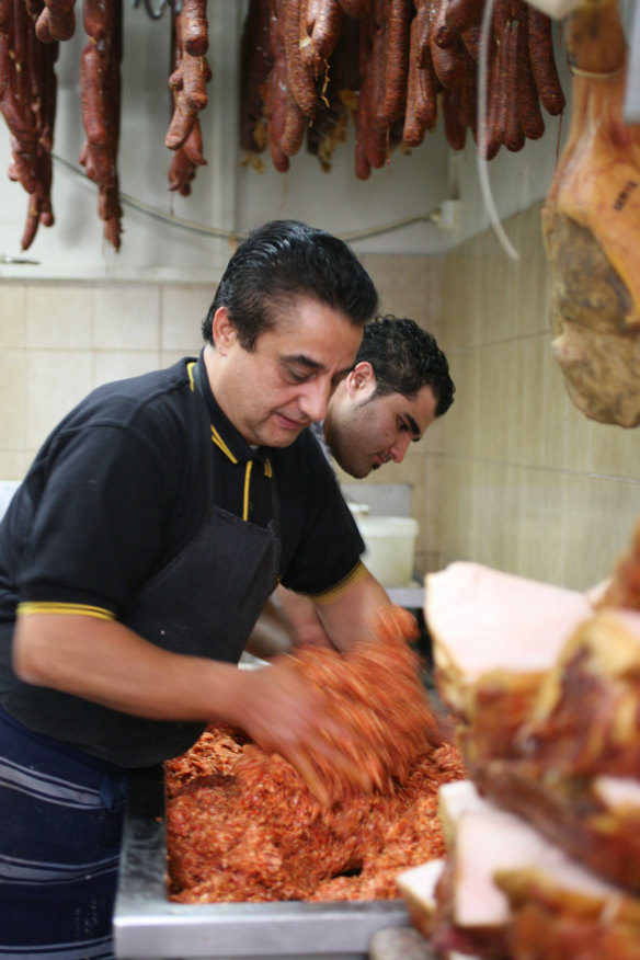 Pino Tomini Foresti at work in 2007.