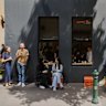 Outside Patricia in the CBD.