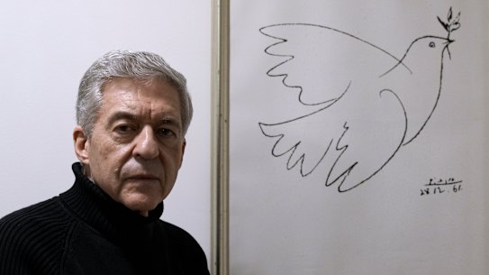 Yossi Beilin, a former senior Israeli official and peace negotiator who co-founded the Geneva Initiativeis one of several Israeli and Palestinian public figures who have drawn up a new peace deal. 