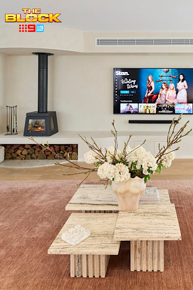 EMBARGO 3/09/2026 9PM Room Reveal: Lisa and Rosco’s Living, Dining and Alfresco