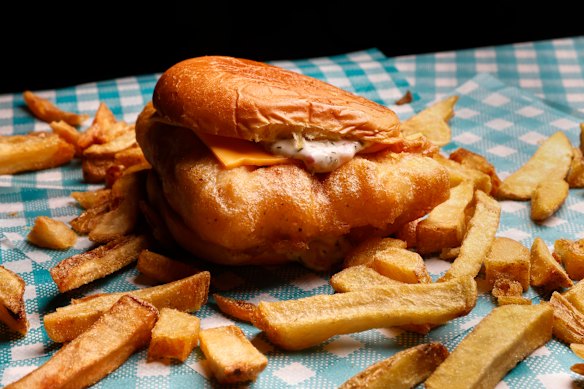 Edita’s fish burger has a cult following.