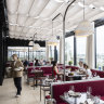 Amatrice Rooftop is a red velvet and stone salon up in the clouds.