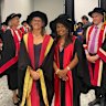 Royal Australasian College of Physicians (RACP) president Professor Jennifer Martin (left), with RACP president-elect Dr Sharmila Chandran in a file picture.