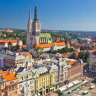 Zagreb’s main square and cathedral.