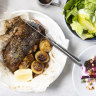 Enjoy a Greek feast at Taverna.