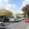 Smaller homes near the train line sell for more modest sums than Toorak’s grand mansions.