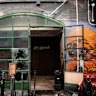 Bar Bambi in the hours after the arson attack on April 25.