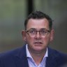 Sidelined Dan Andrews unable to take a swing