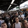 Major delays at Central Station on Wednesday afternoon.