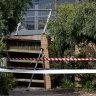 Balcony collapse at Anglesea.