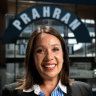 Rachel Westaway in Prahran on Sunday,