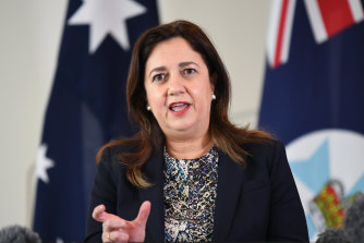 Queensland Premier Annastacia Palaszczuk.