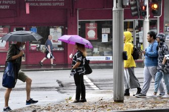 Sydney woke to a foggy, drizzly and humid morning.