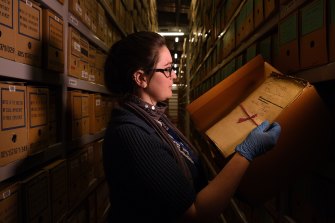The State Archives is the nation's oldest archive collection, dating from 1787.