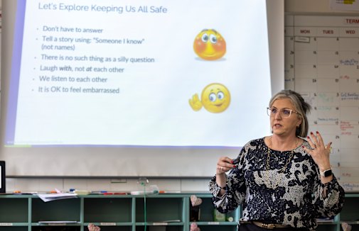 Talking the Talk sexuality educator Vanessa Hamilton says teachers feel they are ill-equipped to provide relationship and sexuality education.