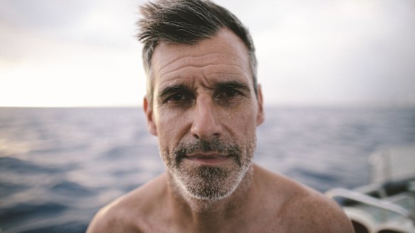 "The solution is in our hands, but we need to change how we use plastic": Distance swimmer Ben Lecomte will swim through a massive patch of plastic waste in the Pacific Ocean. 