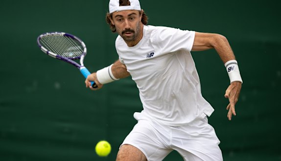 Australia’s Jordan Thompson made the Libema Open final.