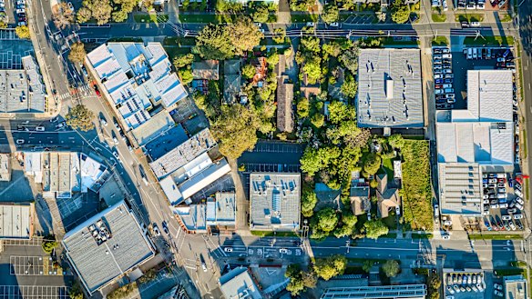The green heart of Blackburn’s CBD at 4-8 Chapel Street and 5-15 Albert Street.