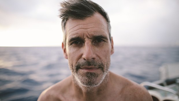 "The solution is in our hands, but we need to change how we use plastic": Distance swimmer Ben Lecomte will swim through a massive patch of plastic waste in the Pacific Ocean. 