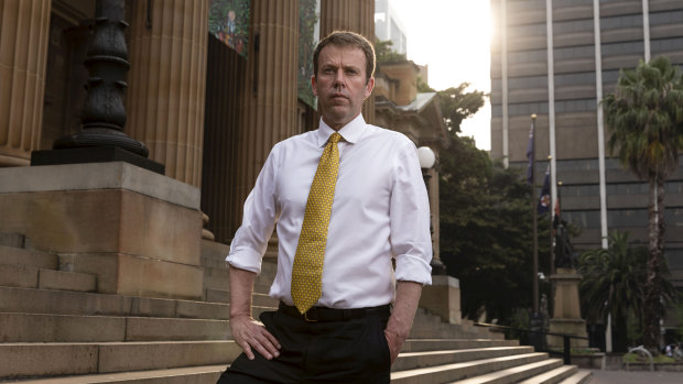 "There are some fairly blunt instruments that are available to the government": Federal Education Minister Dan Tehan.