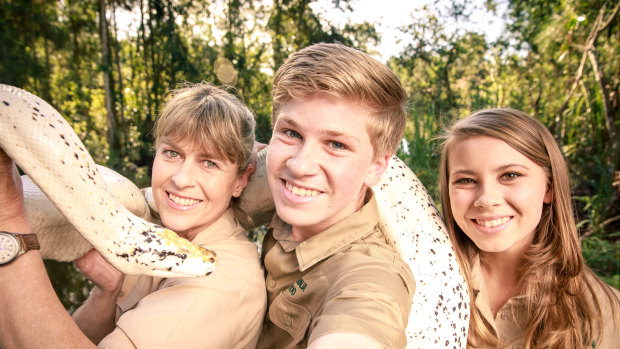 Terri, Robert and Bindi Irwin will star in a new series that takes you behind the scenes of their life at Australia Zoo.