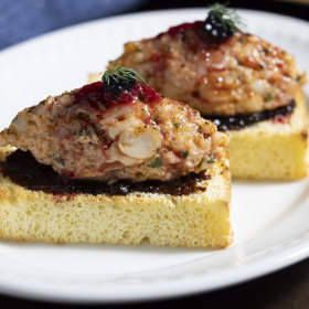 King prawn liver tomalley.
