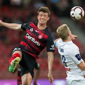 Bouncing back: Patrick Ziegler set to return for the Wanderers.