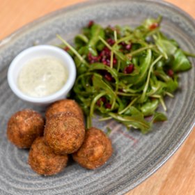 The Carringbush’s potato croquettes.