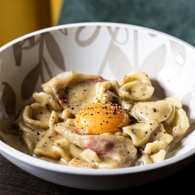 Sea urchin orecchiette.