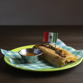 The tamales dish.