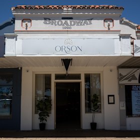 Orson restaurant is housed in Rosebud’s former Broadway Theatre.