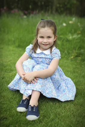 Princess Charlotte is fourth in line to the throne.