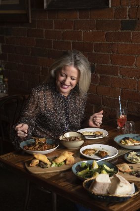 Chloe Shorten has “been known to stop in here after going to something at night, just for the melitzanosalata (eggplant dip).”