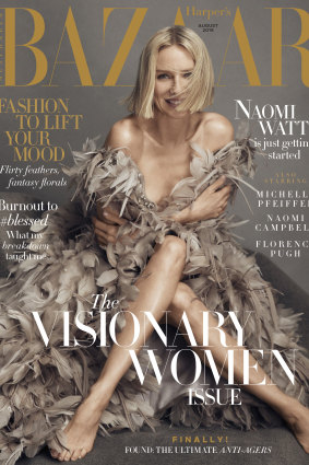 Harper's Bazaar August issue.