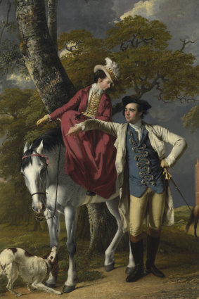 Joseph Wright’s <i>Mr and Mrs Thomas Coltman</i> (1770-72) is visiting Canberra for Botticelli to Van Gogh.
