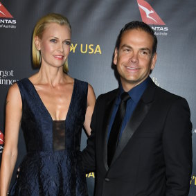 Sarah and Lachlan Murdoch are back in Australia.